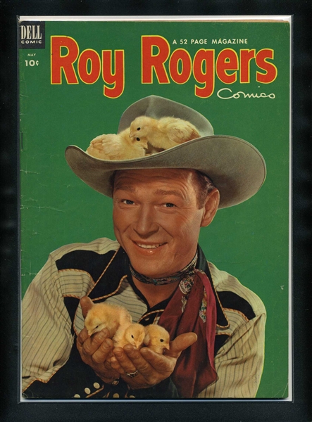 Roy Rogers Comics #65 FN 1953 Dell Photo Cover Comic Book